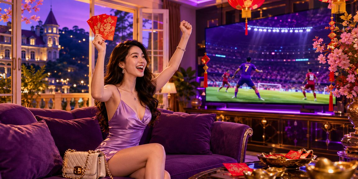 Người hâm mộ thể thao tại Đà Lạt xem kèo esports dưới ánh đèn lồng buổi tối