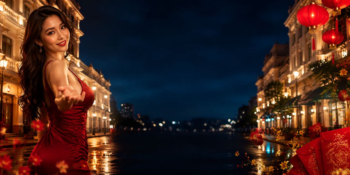 Người dùng tại TP. Hồ Chí Minh nạp tiền qua MoMo để chơi casino dưới ánh đèn lồng