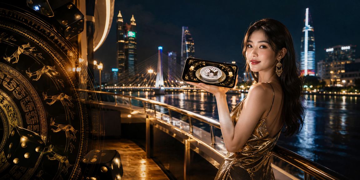 Màn hình điện thoại hiển thị giao diện casino trực tuyến với các lựa chọn trò chơi đa dạng tại Việt Nam